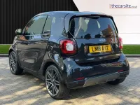 Used Smart ForTwo Coupé 90 HP (66 kW) 2018 Black Coupe