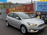 Used Ford Focus Titanium 125 HP (91 kW) 2017 Silver Hatchback