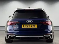 Used Audi RS4 Comfort 450 HP (330 kW) 2022 Navarra blue metallic/navarra blue metallic Estate