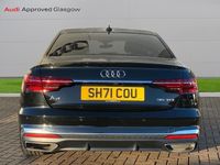 Used Audi A4 S-Line 163 HP (119 kW) 2021 Black Sedan