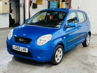 Used Kia Picanto 64 HP (47 kW) 2010 Blue Hatchback
