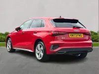 Used Audi A3 e-tron S-Line 200 HP (147 kW) 2023 Red Hatchback