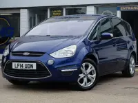 Used Ford S-MAX Titanium 115 HP (84 kW) 2014 Blue MPV