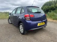 Used Citroën C3 PureTech 82 HP (60 kW) 2015 Blue Hatchback