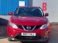 Used Nissan Qashqai N-Connecta 2017 Red SUV