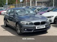 Used BMW 118 Sport Line 150 HP (110 kW) 2019 Grey Hatchback
