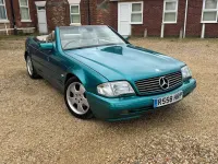 Used Mercedes SL320 1998 Green Cabriolet