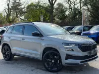 Used Skoda Karoq SportLine 150 HP (110 kW) 2024 Grey SUV