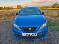 Used Seat Ibiza CUPRA 180 HP (132 kW) 2012 Blue Hatchback