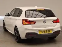 Used BMW 118 M Sport 136 HP (100 kW) 2018 White Hatchback