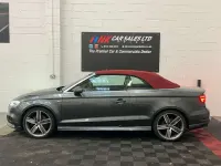 Used Audi A3 Cabriolet S-Line 150 HP (110 kW) 2018 Grey Cabriolet