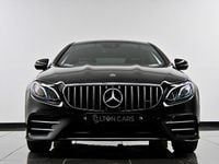 Used Mercedes E220 AMG line 2018 Black Coupe