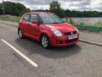 Used Suzuki Swift GLX 102 HP (75 kW) 2008 Red Hatchback