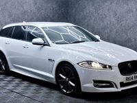 Used Jaguar XF R-Sport 2014 White Estate