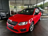 Used Skoda Octavia vRS 2015 Red Estate