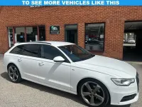 Used Audi A6 Black Edition 190 HP (139 kW) 2014 White Estate