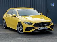 Used Mercedes A200 Executive 163 HP (119 kW) 2023 Yellow Hatchback