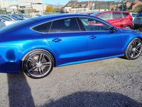 Used Audi S7 2015 Blue Hatchback