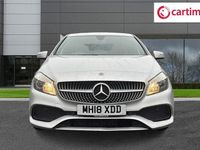 Used Mercedes A180 AMG line 109 HP (80 kW) 2018 Silver Hatchback