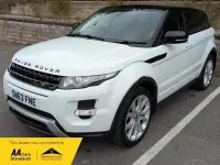 Used Land Rover Range Rover evoque Dynamic 190 HP (139 kW) 2013 White SUV