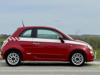 Used Fiat 500 Lounge 2014 Red Hatchback