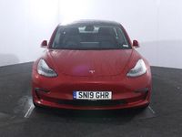 Used Tesla Model 3 Long Range AWD 254 kW (346 HP) 2019 Red Sedan