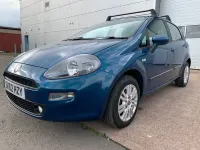 Used Fiat Punto Easy 77 HP (56 kW) 2012 Blue Hatchback