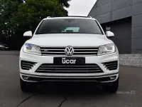 Used VW Touareg R-line Plus 262 HP (192 kW) 2017 White SUV
