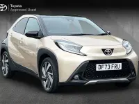 Used Toyota Aygo X 72 HP (52 kW) 2023 Ginger beige with black SUV