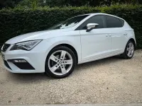 Used Seat Leon FR 150 HP (110 kW) 2019 White Hatchback