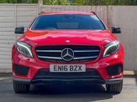 Used Mercedes GLA220 AMG line 177 HP (130 kW) 2016 Red SUV