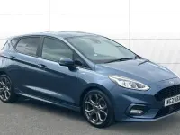Used Ford Fiesta ST-Line 125 HP (91 kW) 2021 Blue Hatchback