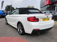 Used BMW 218 M Sport 147 HP (108 kW) 2017 White Cabriolet
