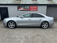 Used Audi A8 Sport 258 HP (189 kW) 2015 Silver Sedan