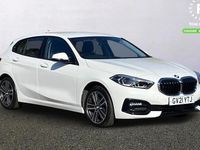 Used BMW 118 Sport Line 136 HP (100 kW) 2021 White Hatchback