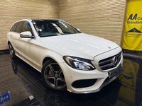 Used Mercedes C250 AMG Line Premium Plus 2015 White Estate