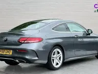 Used Mercedes C200 AMG line 184 HP (135 kW) 2018 Grey Coupe