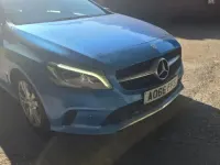 Used Mercedes A180 Premium 107 HP (78 kW) 2016 Blue Hatchback