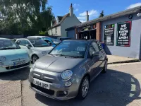 Used Fiat 500 S 69 HP (50 kW) 2014 Grey Cabriolet