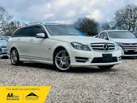 Used Mercedes C200 AMG 2012 White Estate