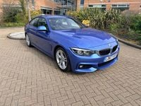 Used BMW 430 M Sport 258 HP (189 kW) 2017 Blue Coupe