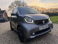 Used Smart ForTwo Electric Drive Prime 17 kW (24 HP) 2019 Silver Cabriolet