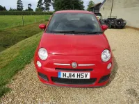 Usado Fiat 500 S 85 HP (62 kW) 2014 Vermelho Citadino
