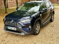 Used Toyota RAV4 Hybrid 214 HP (157 kW) 2019 Blue SUV