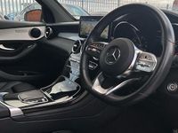 Used Mercedes GLC300 AMG line 258 HP (189 kW) 2022 White Coupe