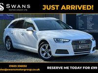Used Audi A4 Sport 150 HP (110 kW) 2016 White Estate