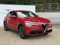 Used Alfa Romeo Stelvio 280 HP (205 kW) 2018 Red SUV