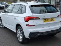 Used Skoda Kamiq SE 94 HP (69 kW) 2025 Moon white metallic SUV