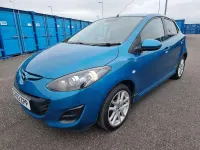Used Mazda 2 82 HP (60 kW) 2012 Blue Hatchback
