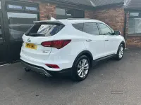 Used Hyundai Santa Fe Premium 197 HP (144 kW) 2017 White SUV